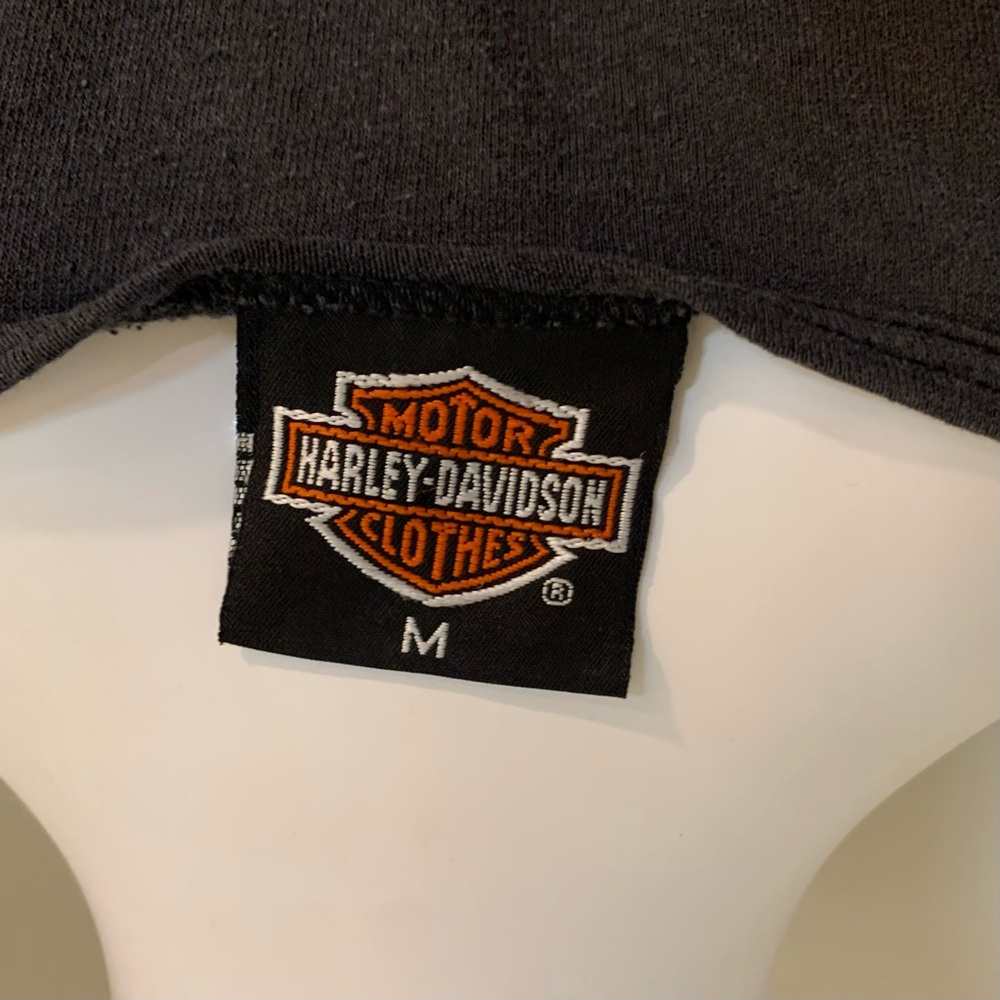 Harley Davidson vintage biker tank top. Early 80s. Vibrant colors. Normal wear. - Picture 6 of 6